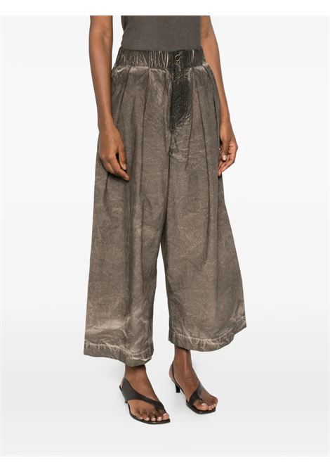 pantaloni poetic donna grigi UMA WANG | UP3021UW860